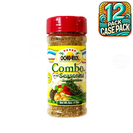 Ocho Rios Combo Seasoning No MSG | 6oz  (170g) | (Bulk) Case Pack