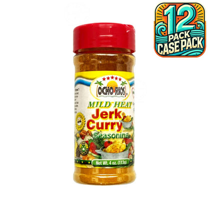 Ocho Rios Mild Jerk Curry | 4oz  (112g) | (Bulk) Case Pack