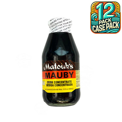 Matouk’s Mauby Drink Concentrate | Product of Trinidad & Tobago | 10oz  (300ml) | (Bulk) Case Pack