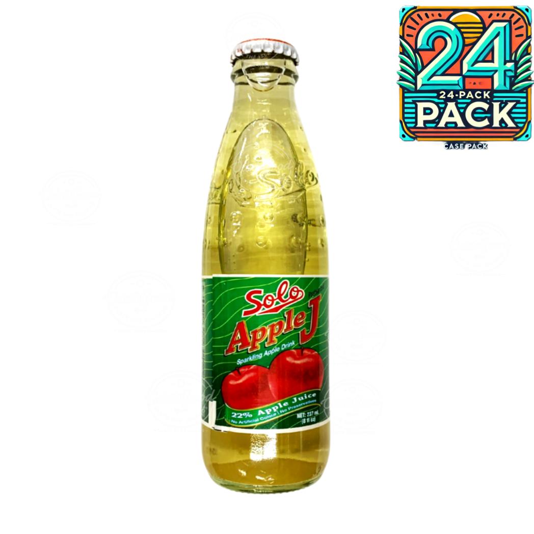 Solo Apple J Sparkling Apple Drink | 8oz (237ml) | (Bulk) Case Pack
