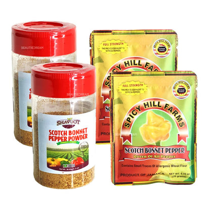 Scotch Bonnet Powder by Shavuot and Spicy Farm Hills