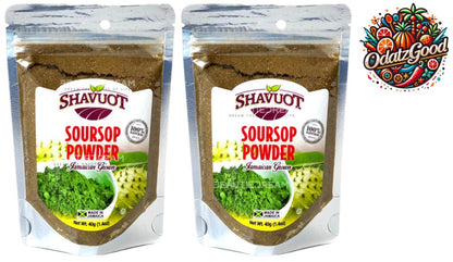 Shavuot Soursop Powder | Product of Jamaica | 1.4oz (36.85g)