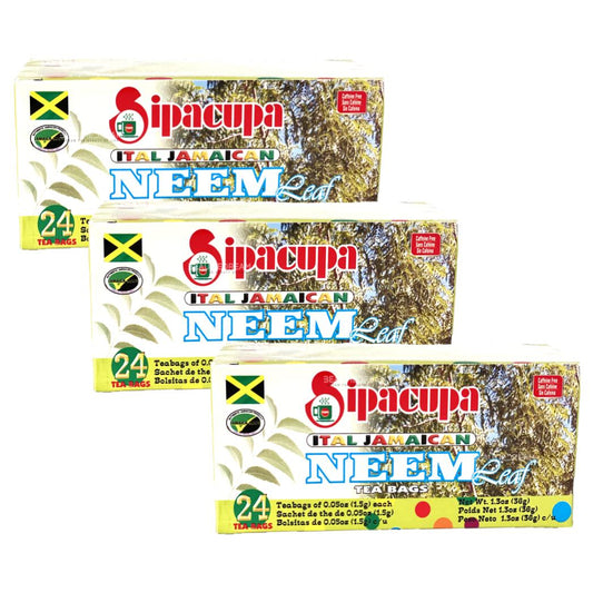 Sipacupa Neem Ital Jamaican Tea Pack of 3