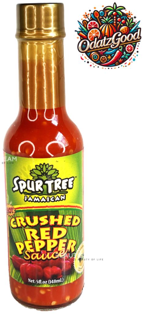 Spur Tree Crushed Red Pepper Sauce | Product of Jamaica | 5 oz (148ml)