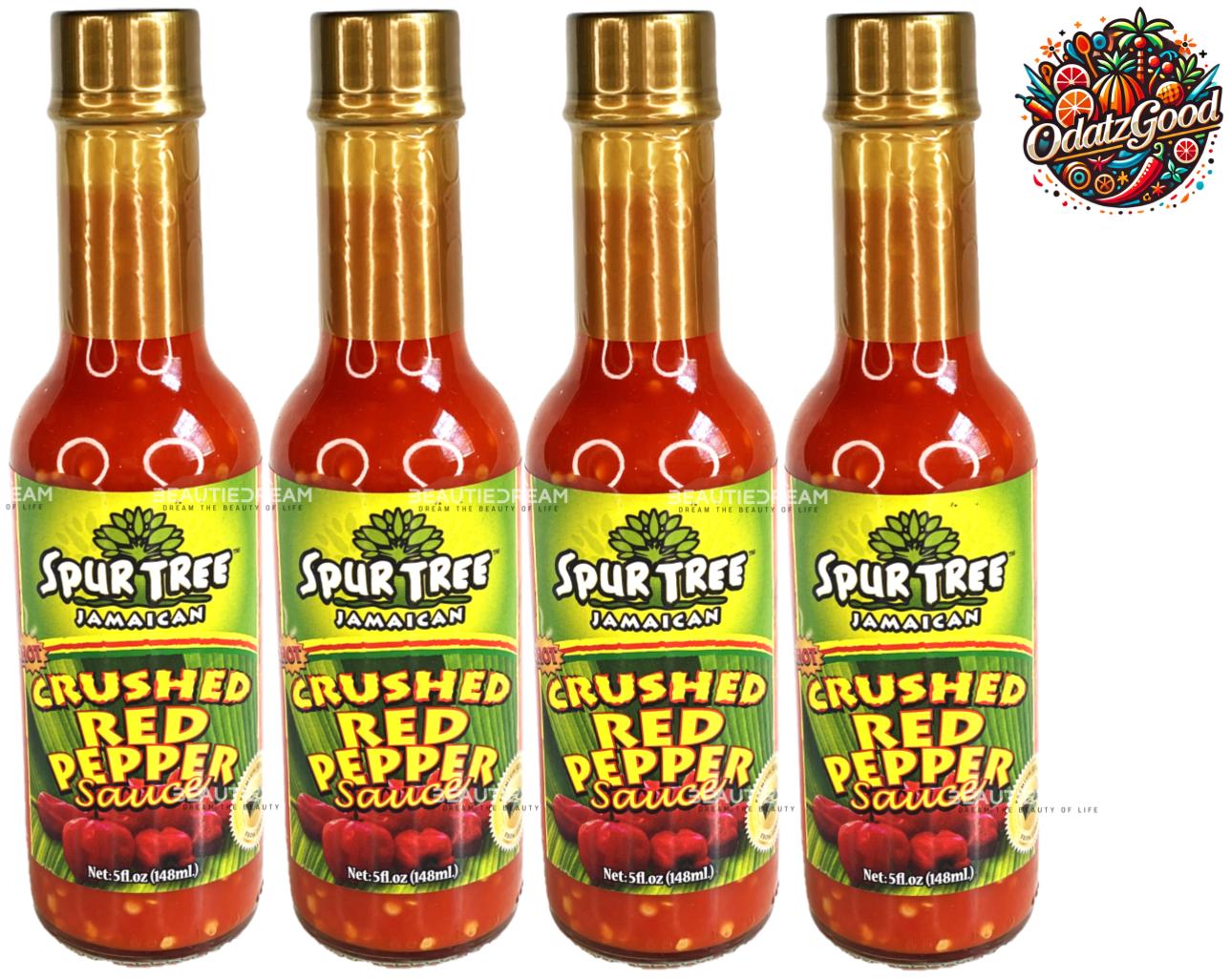 Spur Tree Crushed Red Pepper Sauce | Product of Jamaica | 5 oz (148ml)