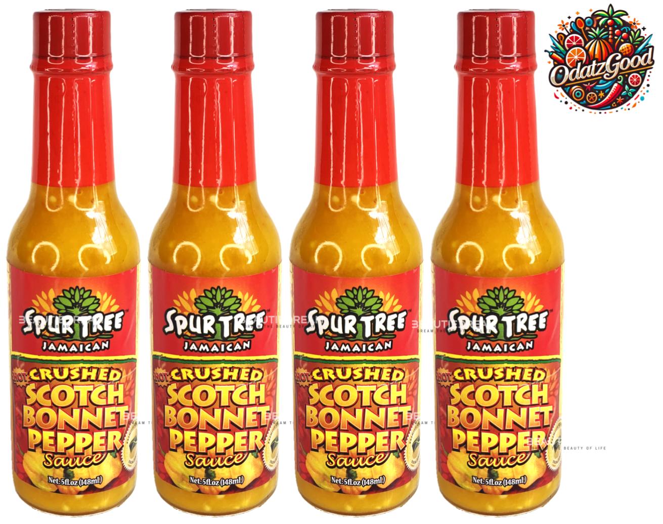 Spur Tree Crushed Scotch Bonnet Pepper Sauce | Product of Jamaica  | 5 oz (148ml)