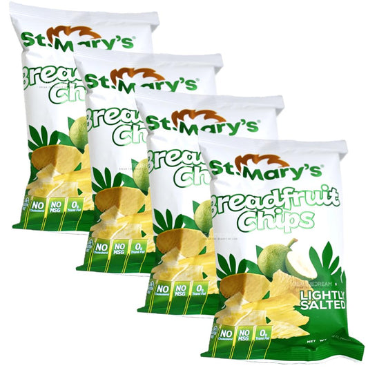 Breadfruit Chips by St Mary's Pack of 4