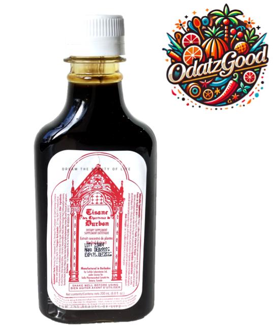 Tisane De Chartreux De Durbon Herbal Extract | Product of Barbados | 6.8 oz (200ml)