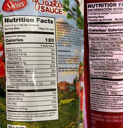 Swiss Macaroni & Pasta Sauce 2-Piece Caribbean Pasta Bundle 31.1oz – Product of Trinidad & Tobago