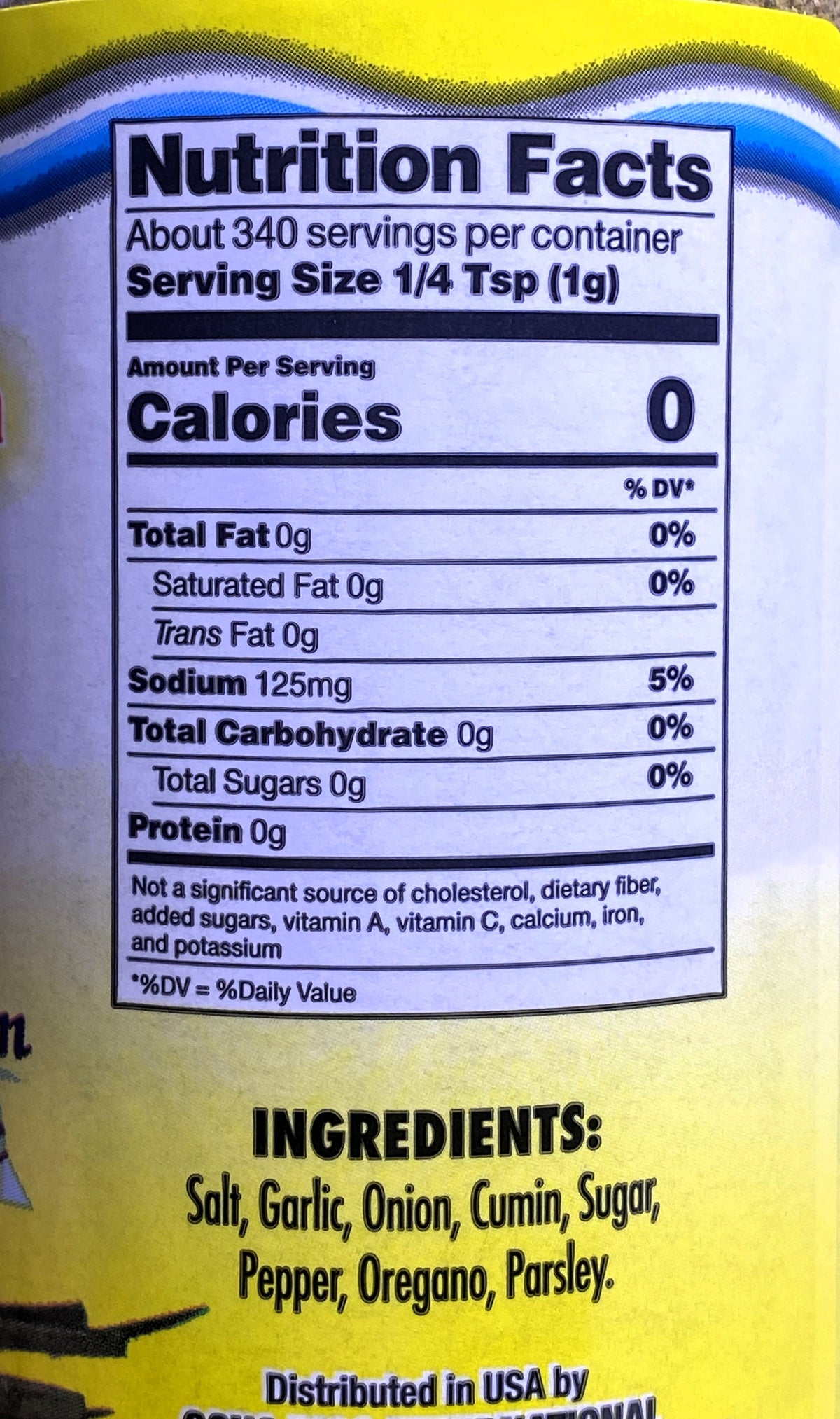 Ocho Rios Combo Seasoning (No MSG) 12oz (340g)