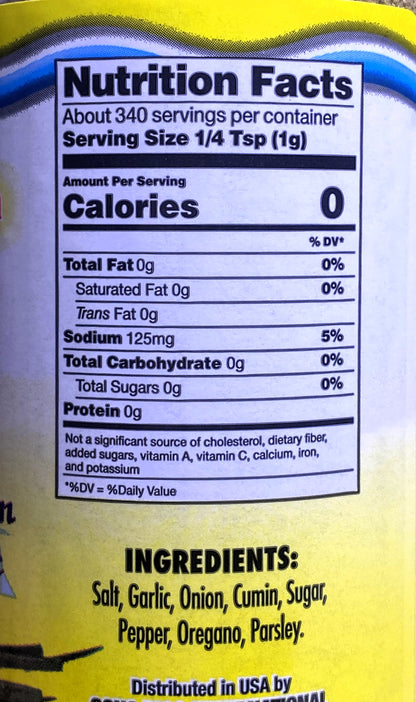Ocho Rios Combo Seasoning (No MSG) 12oz (340g)