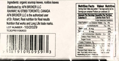 Dr. Robert Soursop Leaves Tea | 1.06oz (30g) | (Bulk) Case Pack