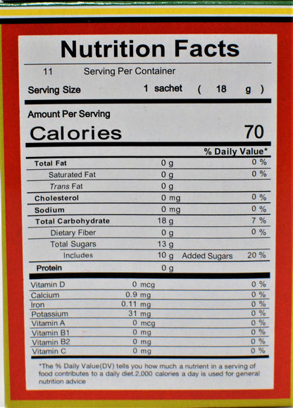 JCS Instant Ginger Tea | 6.9oz (198g) | (Bulk) Case Pack