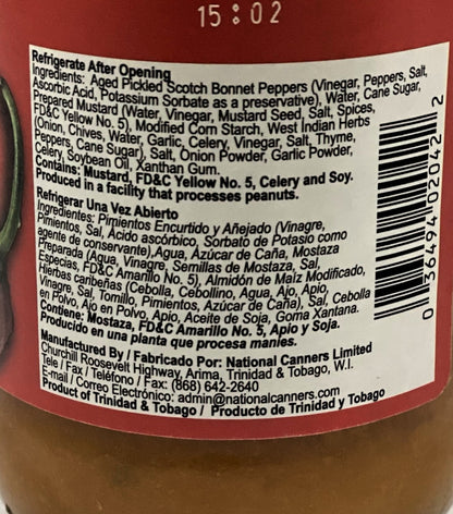 Matouk’s Soca Sauce | Product of Trinidad & Tobago | 10oz  (300ml) | (Bulk) Case Pack