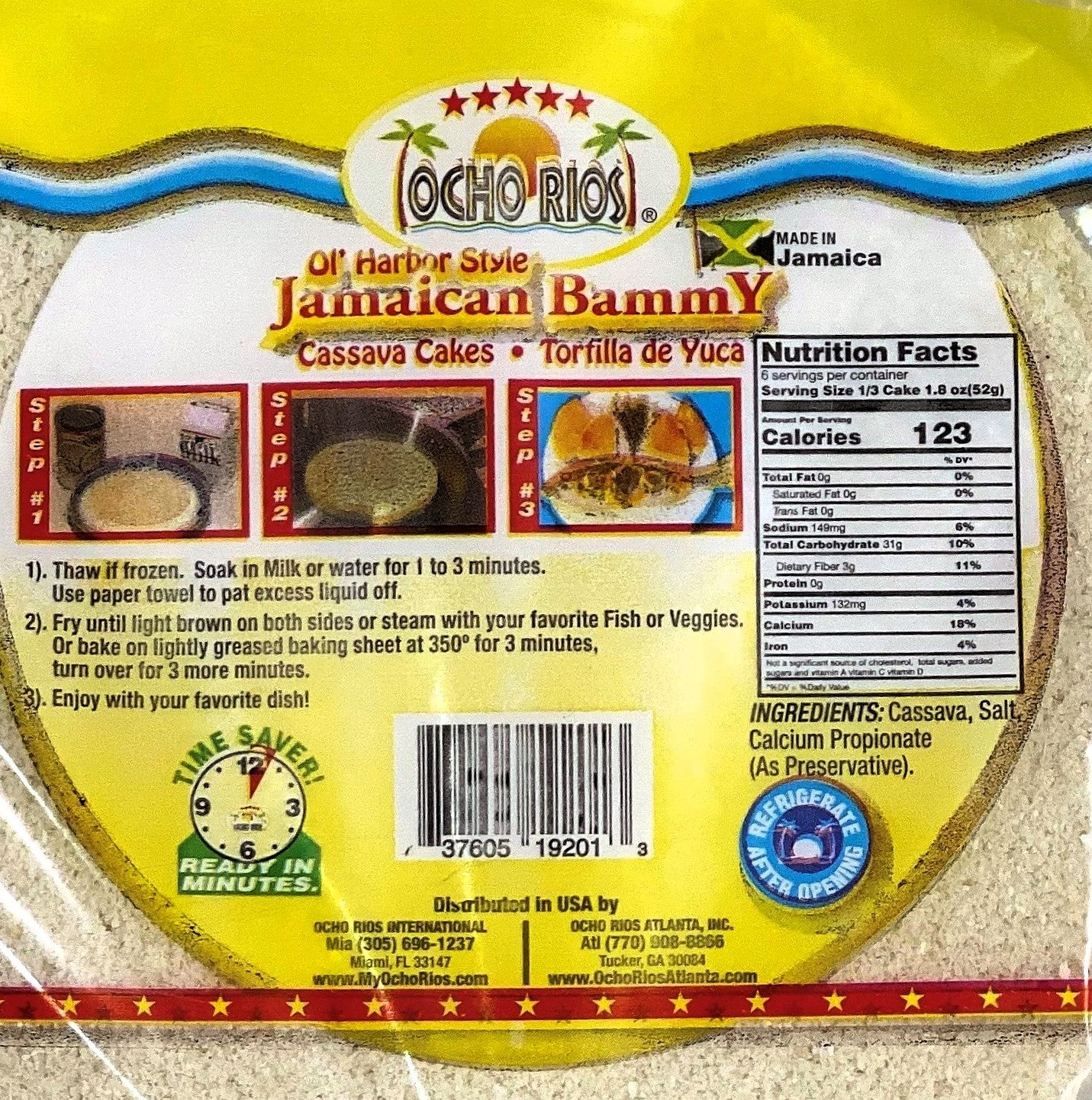 Ocho Rios Bammy | 12oz  (340g)