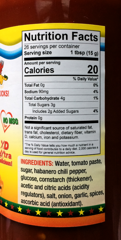 Ocho Rios Spicy Ketchup | 13.7oz (390g)