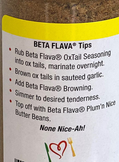 Beta Flava (Ocho Rios) Oxtail Seasoning Meat & Stew 6oz. & Browning