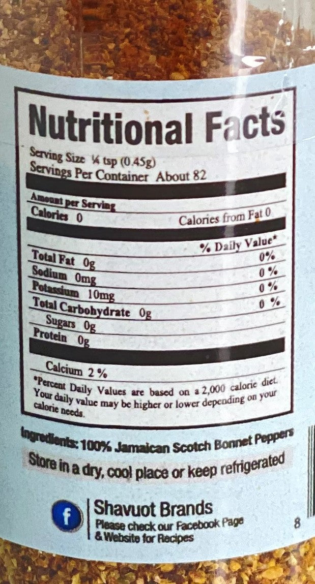 Scotch Bonnet Powder by Shavuot and Spicy Farm Hills