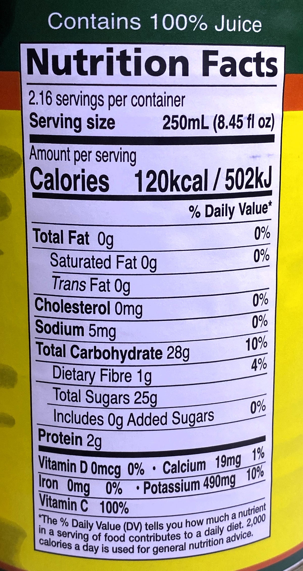 Trinidad Juices Unsweetened Orange Juice 19oz (540ml) – Product of Trinidad & Tobago