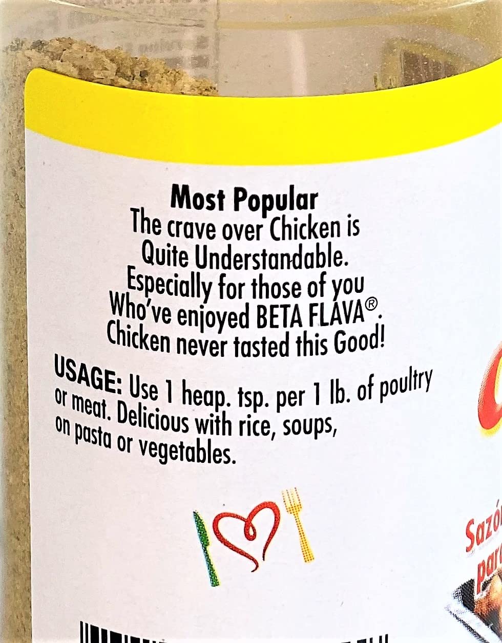 Beta Flava Chicken Seasoning Pack of 1